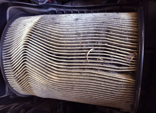 Подробный фотоотчет о том, как заменить воздушный фильтр в автомобиле Ford Cougar 2