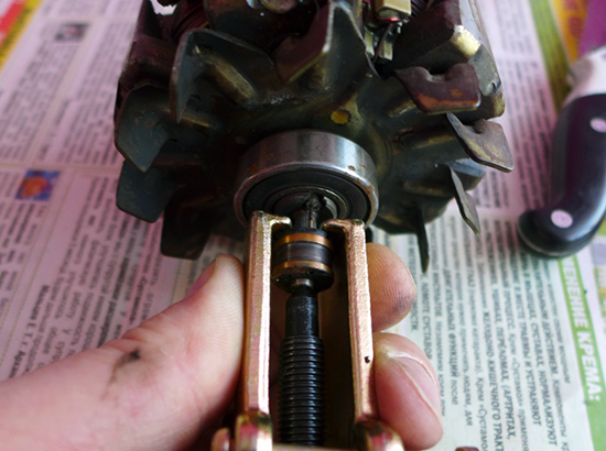 Ремонт генератора Visteon в Ford Mondeo III своими руками - пошаговый фотоотчет