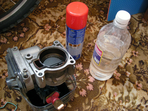 Очистка сальника дроссельной заслонки Ford Focus 2